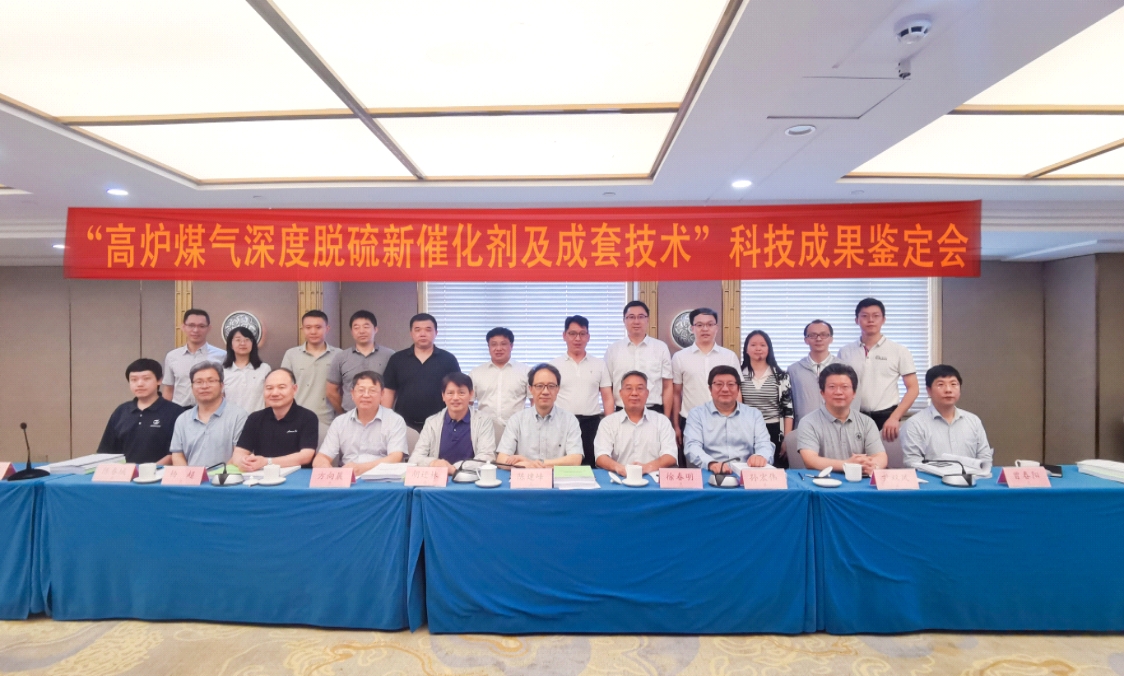 “高炉煤气深度脱硫新催化剂及成套技术”通过科技成果鉴定